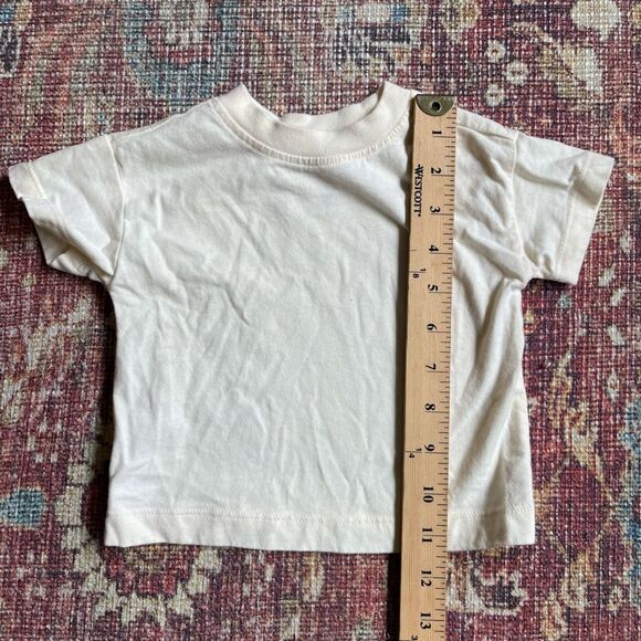 Hanna Andersson 3-6 Months Cream t shirt - Picture 2 of 6